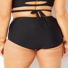 Crisscross Wrap Bikini Bottom image number null