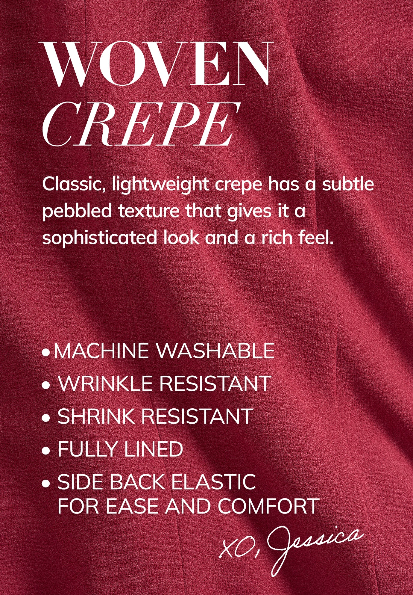 2-Piece Stretch Crepe Single-Breasted Skirt Suit image number 3