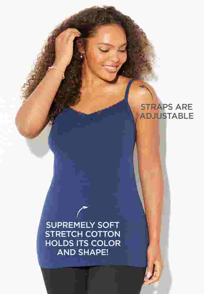 Suprema® Cami With Lace image number 2