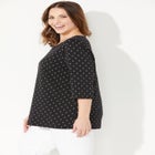 Suprema&reg; Strappy Neckline Top image number null