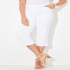 The Knit Jean Capri (With Pockets) image number null