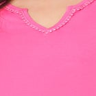 Suprema® Embroidered Notch-Neck Tee image number null