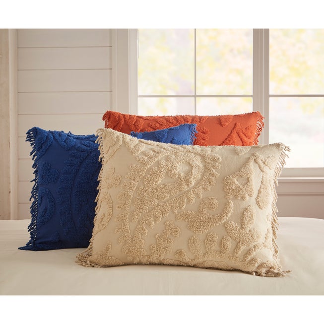 Paisley Chenille Standard Sham image number 1
