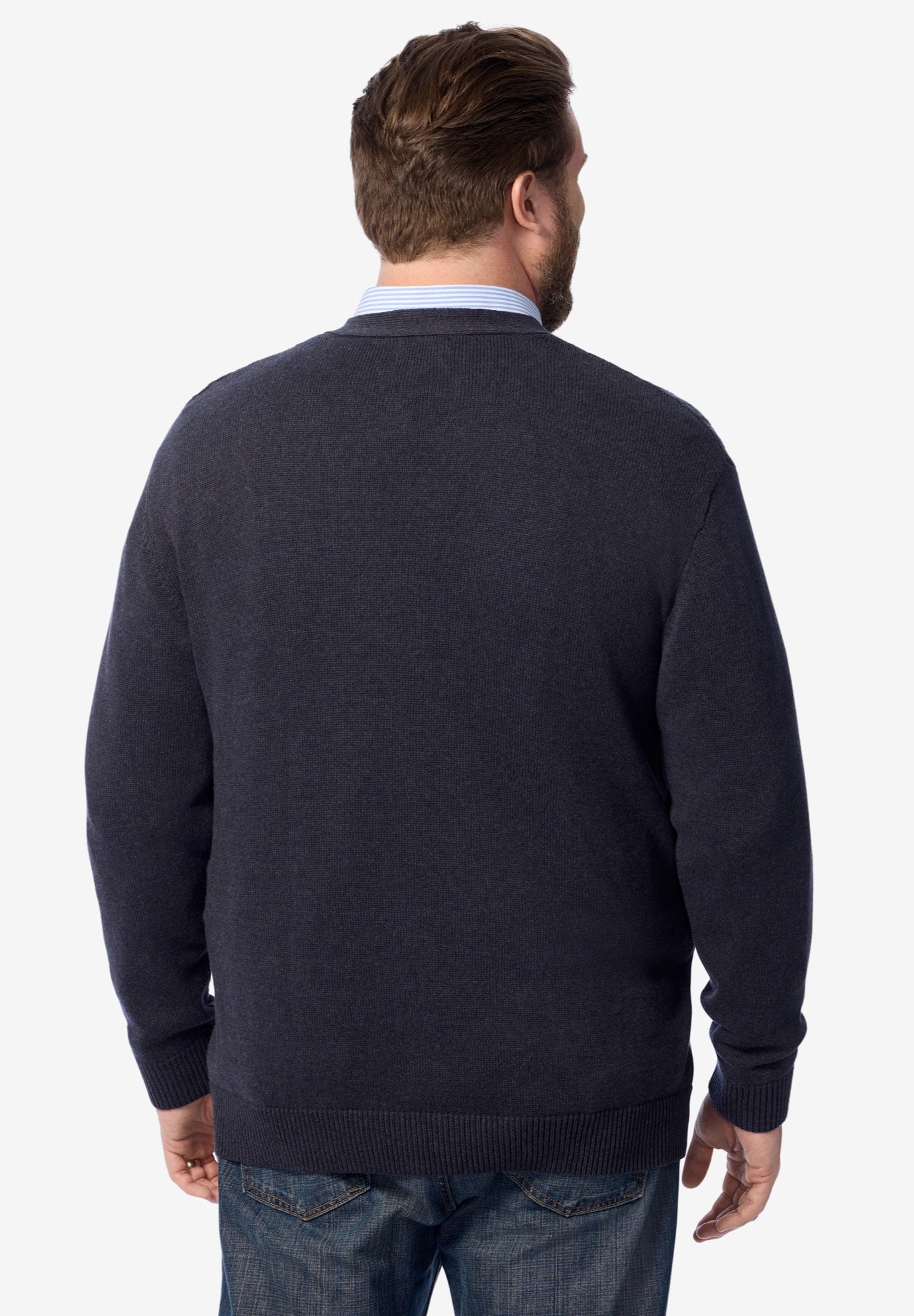Shoreman’s Cardigan Cable Knit Sweater image number 1