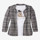 Two-Piece Flannel Shirt and Tee image number null