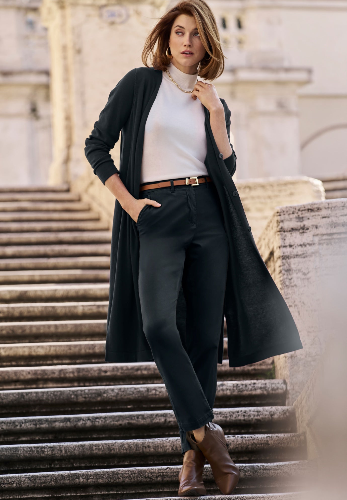 Fine Gauge Duster Cardigan image number 0