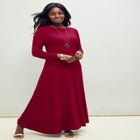 2-Piece Dolman Sleeve Skirt Set image number null