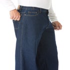 Side-Elastic Wide Leg 5-Pocket Jeans image number null