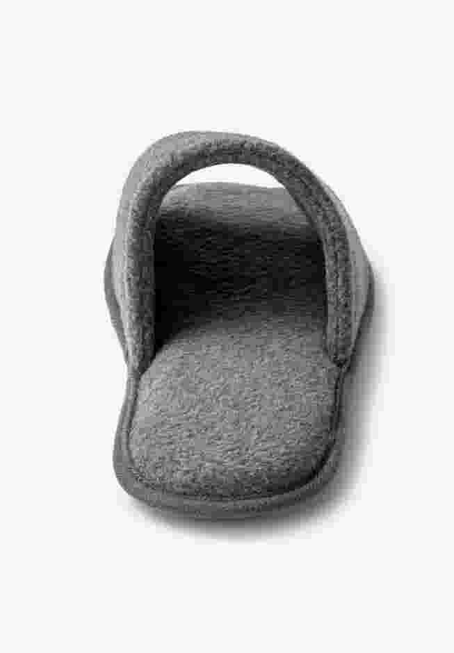 Fleece lined slide slipper image number 1