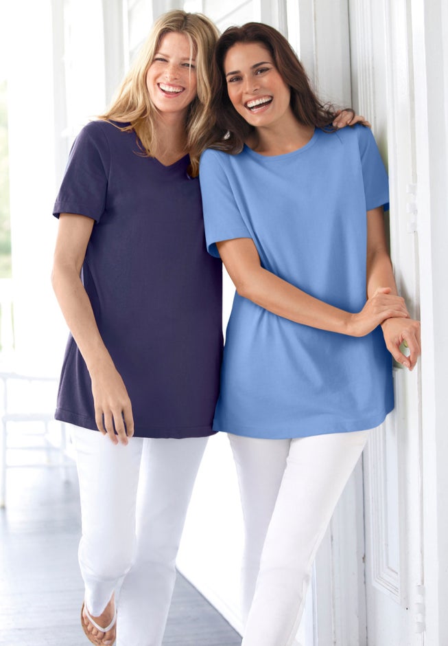 Perfect Short-Sleeve Crewneck Tee image number 8