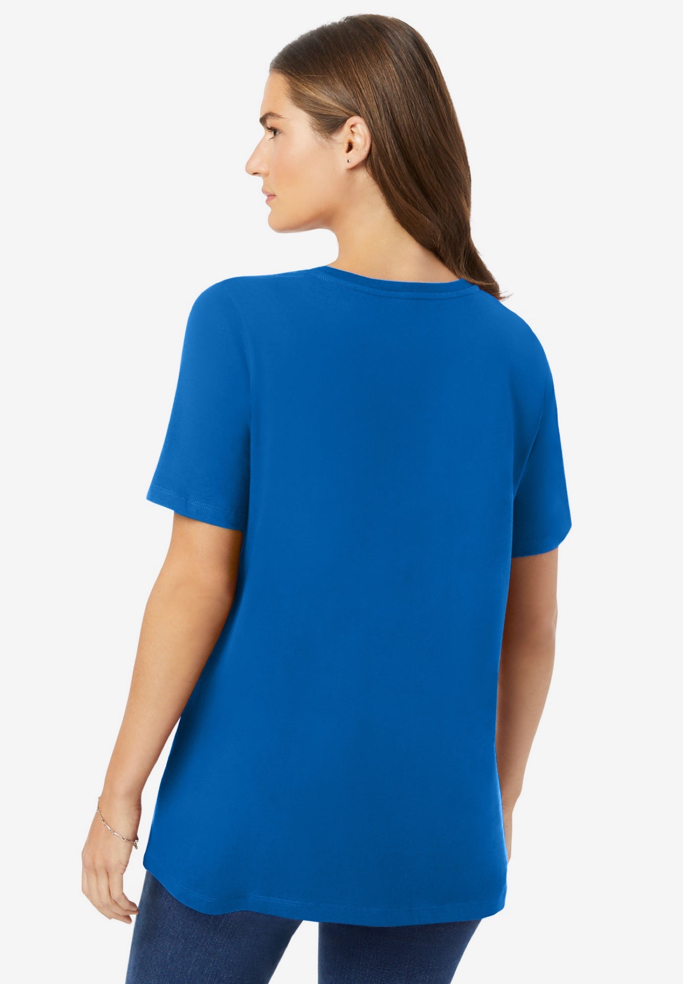 Perfect Short-Sleeve Crewneck Tee image number 1