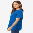 Perfect Short-Sleeve Crewneck Tee image number null