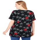 Americana Kangaroo Pocket Tee image number null