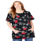 Americana Kangaroo Pocket Tee image number null
