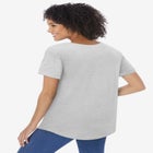 Cuffed Americana Print Tee image number 1