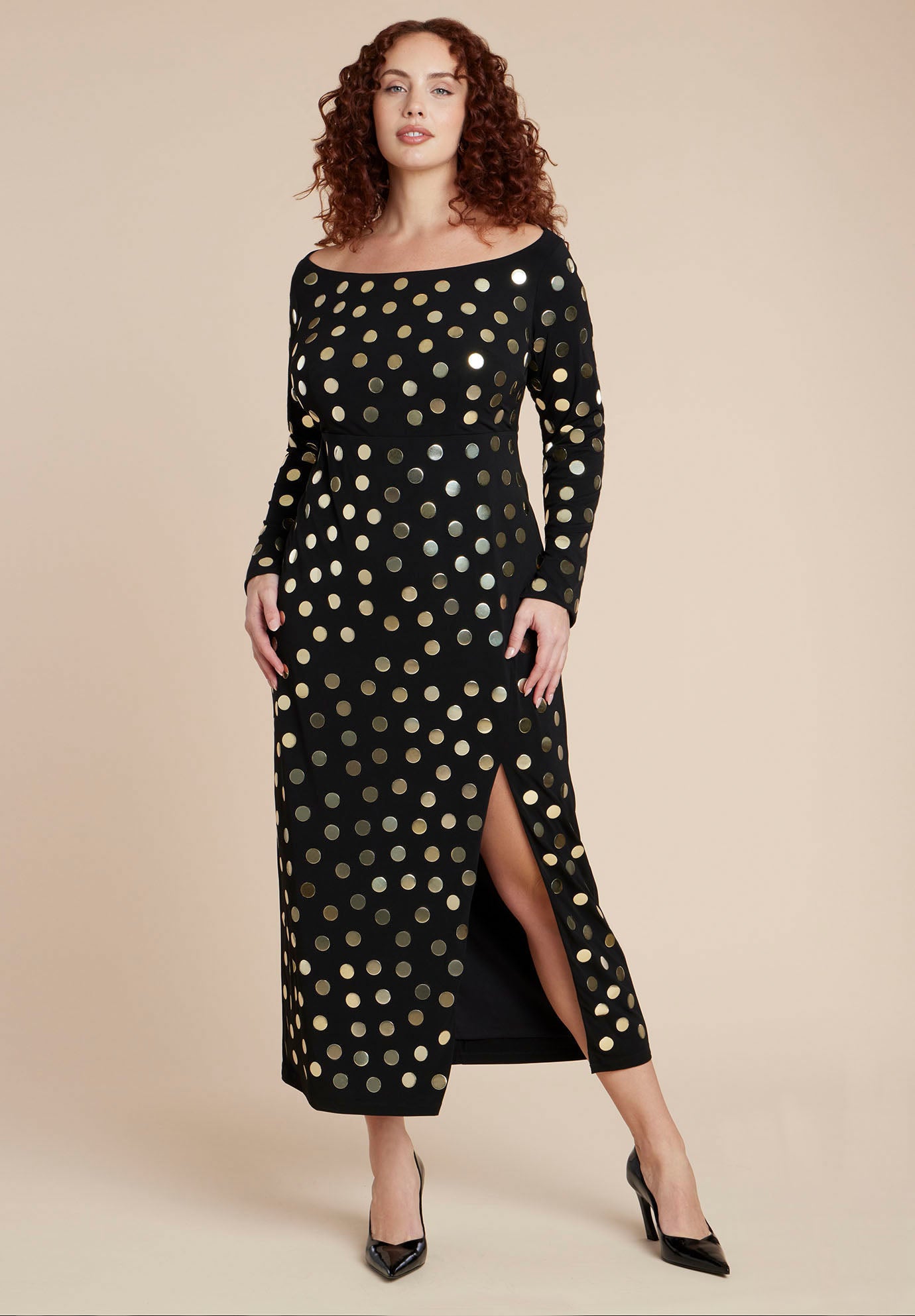  Studded Maxi Dress image number 2