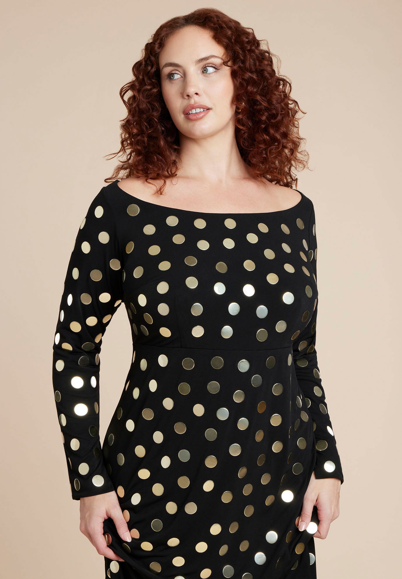  Studded Maxi Dress image number 4