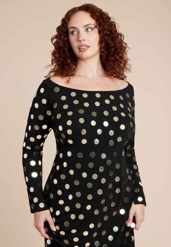  Studded Maxi Dress image number 4