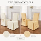 Damask Set of 2 Chair Covers image number null