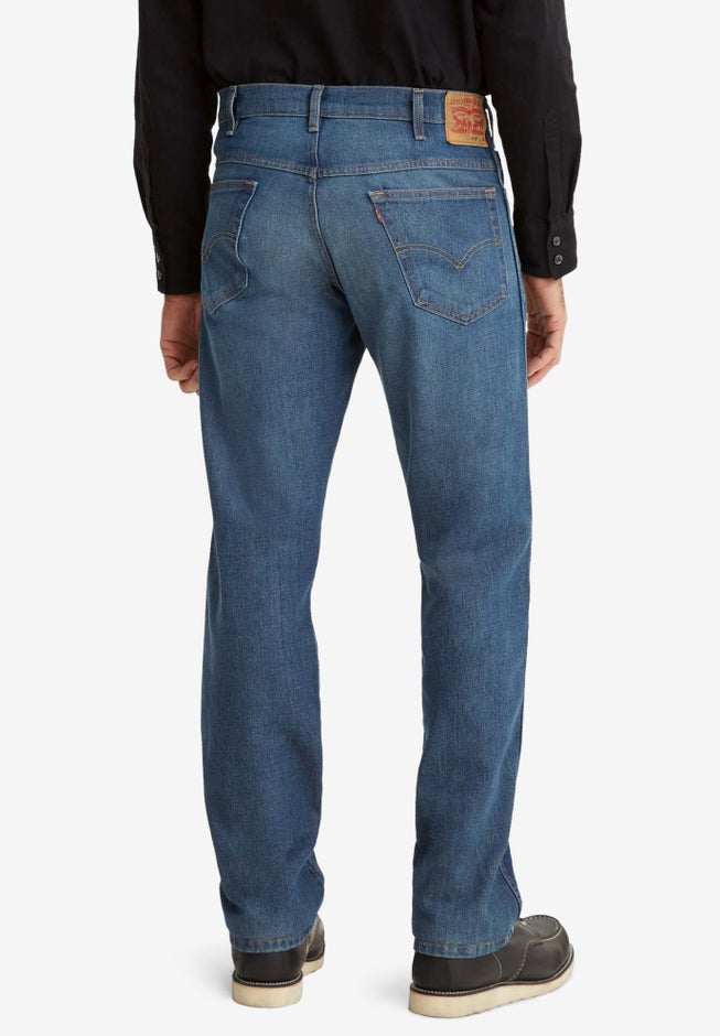 Straight Leg Western Jeans image number 1