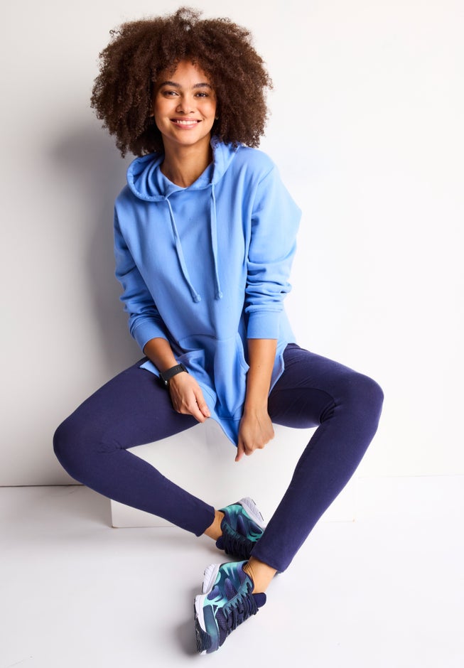 Stretch-Cotton Knit Pull-On Leggings image number 6