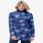 Mockneck Long-Sleeve Tunic image number null