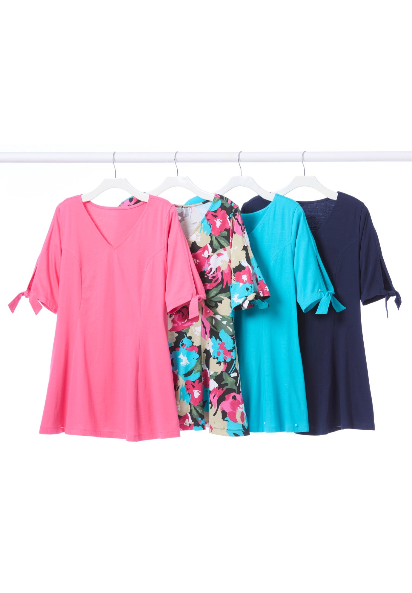 Elbow Tie-Sleeve Tunic image number 4