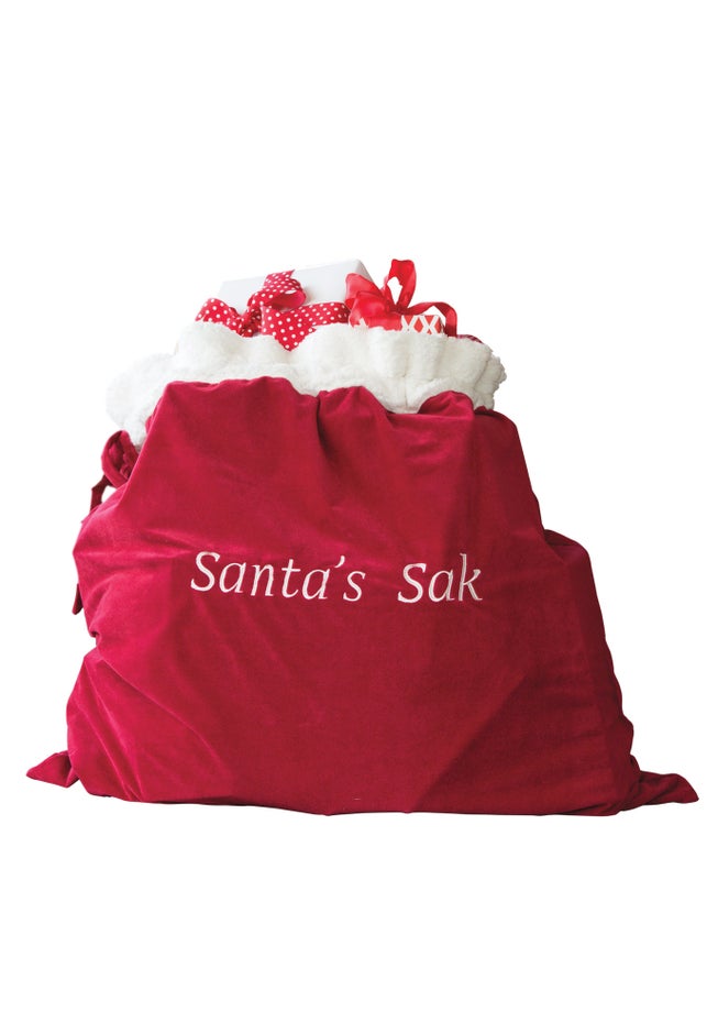Velour Santa Sak image number null