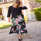 Three-Quarter Sleeve Zipper Tunic image number null