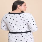 Cropped Intarsia Knit Jacket image number null