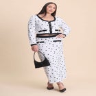 Cropped Intarsia Knit Jacket image number null