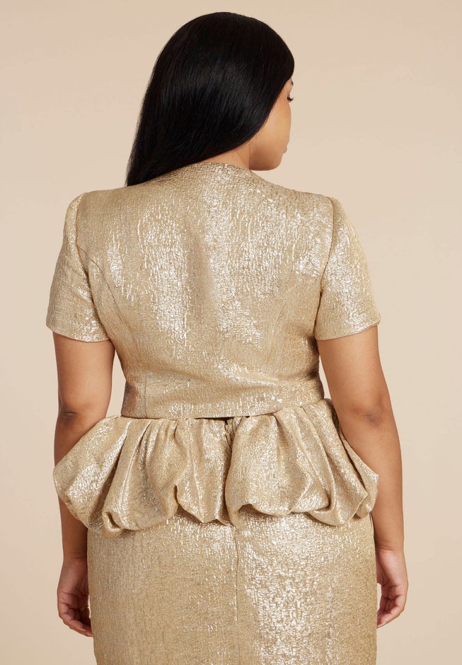 Square Neck Button Up Crop Top image number 2