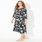 Strawbridge Fit & Flare Dress image number 1