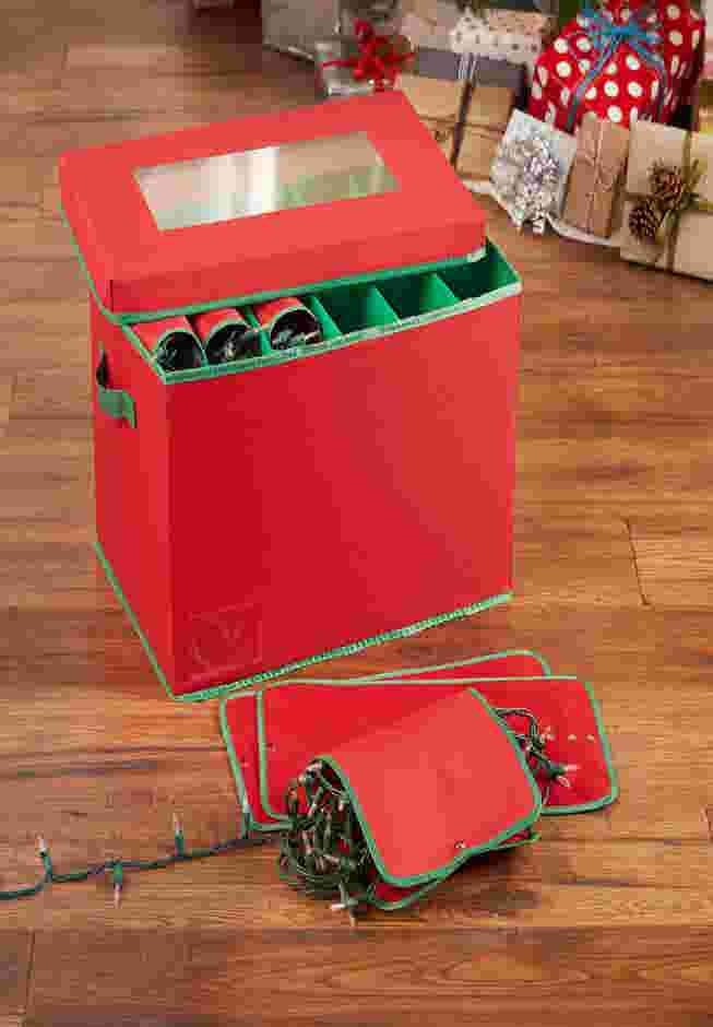 holiday light storage box image number 0