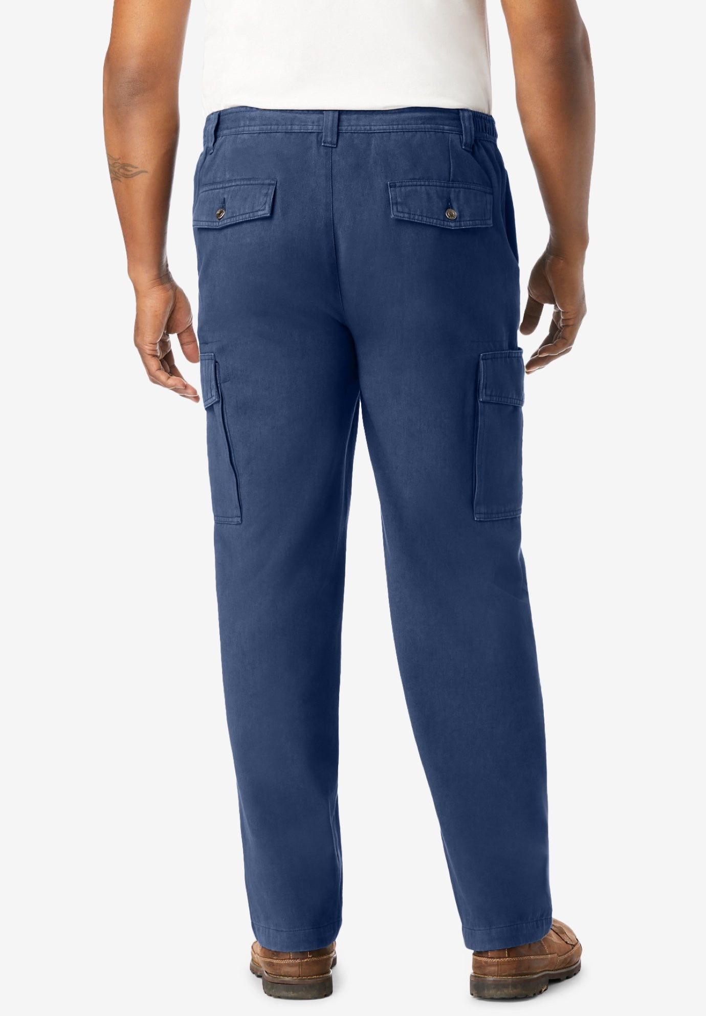 Renegade Side-Elastic Waist Cargo Pants image number 1