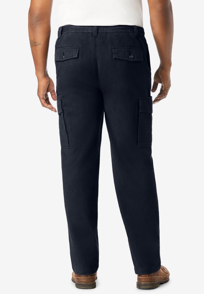 Renegade Side-Elastic Waist Cargo Pants image number 1