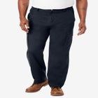 Renegade Side-Elastic Waist Cargo Pants image number null