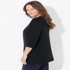 Ultra-Soft Square-Neck Tee image number null