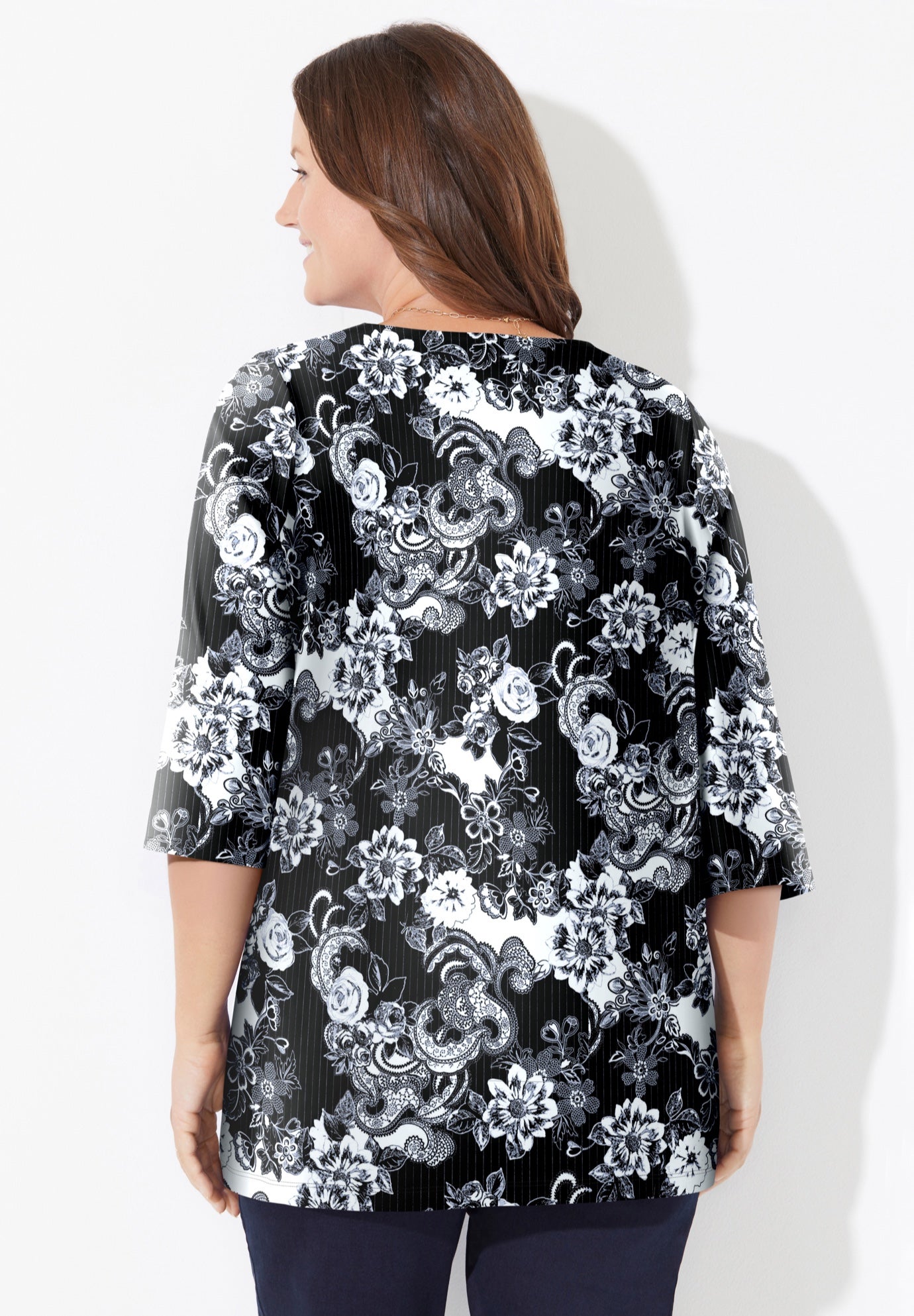 Ultra-Soft Square-Neck Tee image number 1