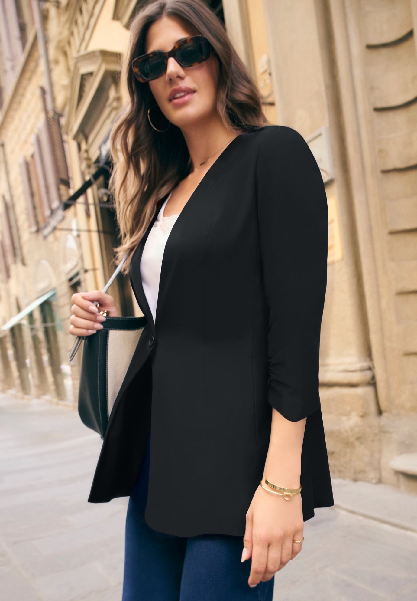 Bi-Stretch Blazer image number 0