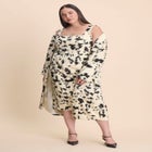 Faux Pony Hair Tank Dress image number null