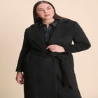 Belted Flyaway Coat image number null