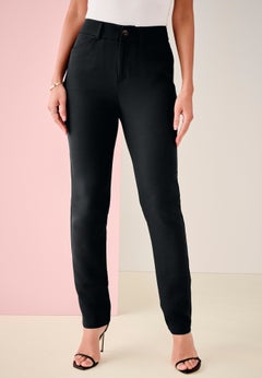 Bi-Stretch Straight Leg Pants