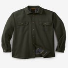 Flannel-Lined Twill Shirt Jacket image number null