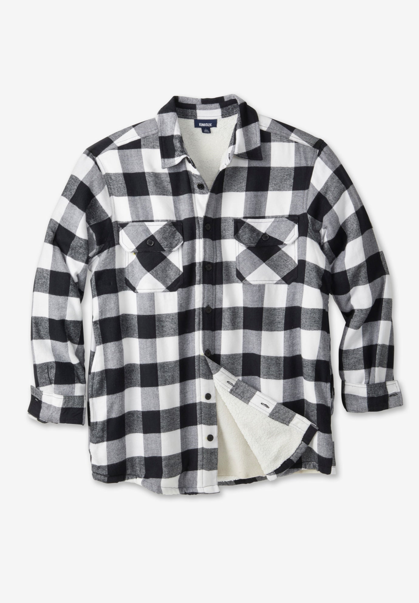 Fleece Sherpa Shirt Jacket image number 0