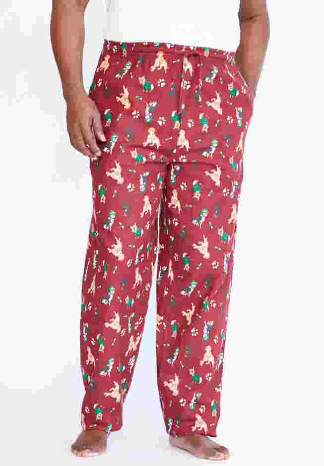 Flannel Novelty Pajama Pants image number 3