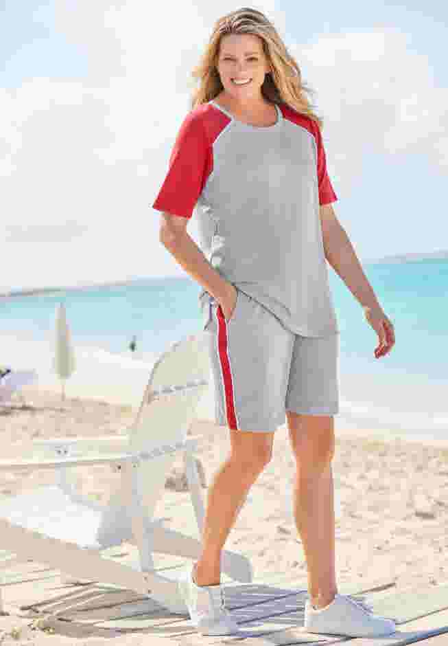 2-Piece Short-Sleeve Set image number 1