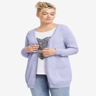 V-Neck Button-Front 100% Cotton Boyfriend Cardigan image number 0