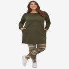 French Terry Tunic Dress image number 0