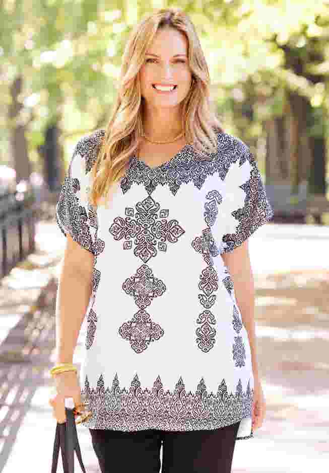 Dolman Sleeve Georgette Top image number 4